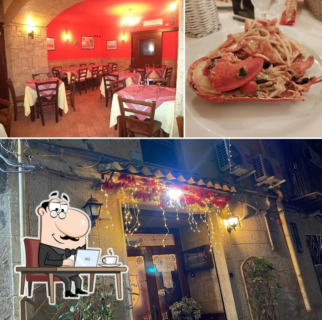 La foto della interni e cibo di La Taverna del Duca - Licata
