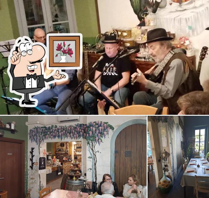Gli interni di Osteria Social Food