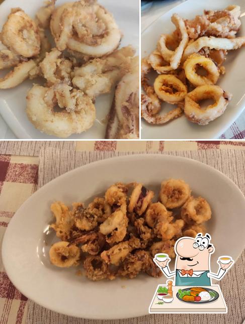 Calamari fritti al Ristorante Zia Forica