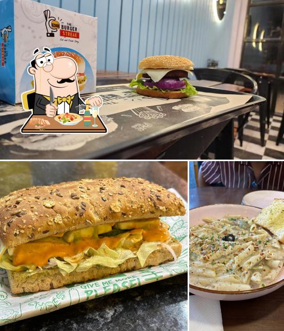 Meals at The burger streak
