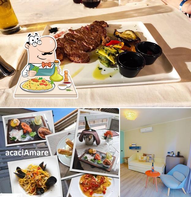 Cibo al Ristorante AcaciAmare