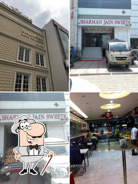 The exterior of Sharman Jain Sweets