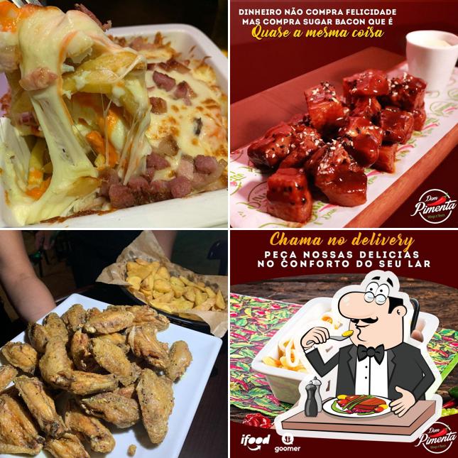 Comida em Dom Pimenta American Barbecue & Buffalo Wings