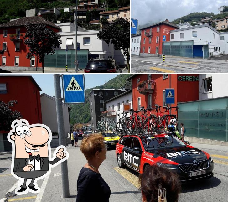 Goditi la vista dall'area esterna di Albergo-Ristorante Cereda