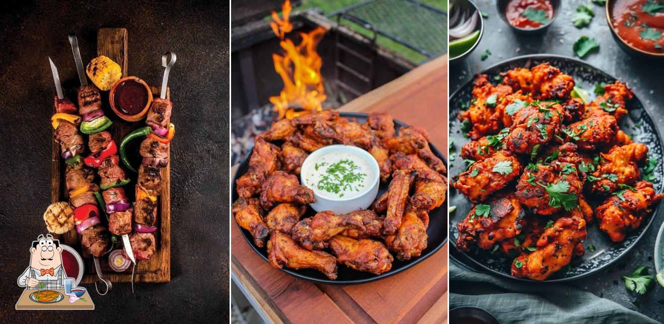 Chicken wings at Hotel al Quresh