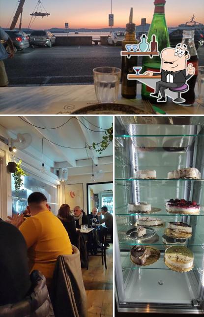 La immagine di interni e cibo da Pizzeria Pisani