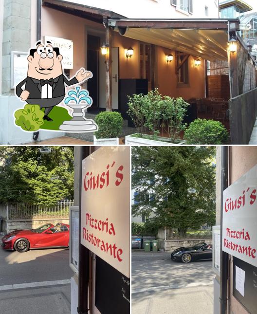 Gli esterni di Giusi‘s Ristorante-Pizzeria