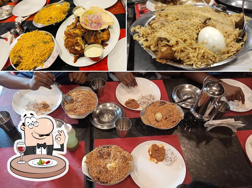 Meals at SS Hyderabad Biryani Irungattukottai