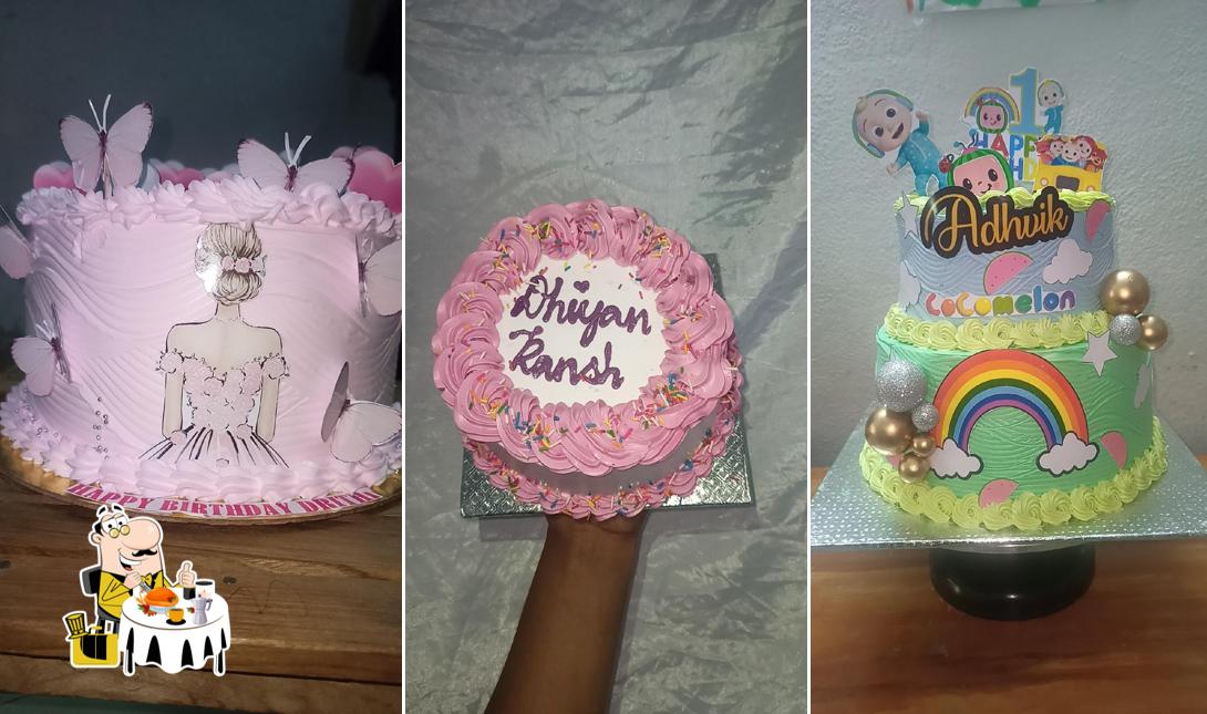 Food at Priya Cakes a home bakery