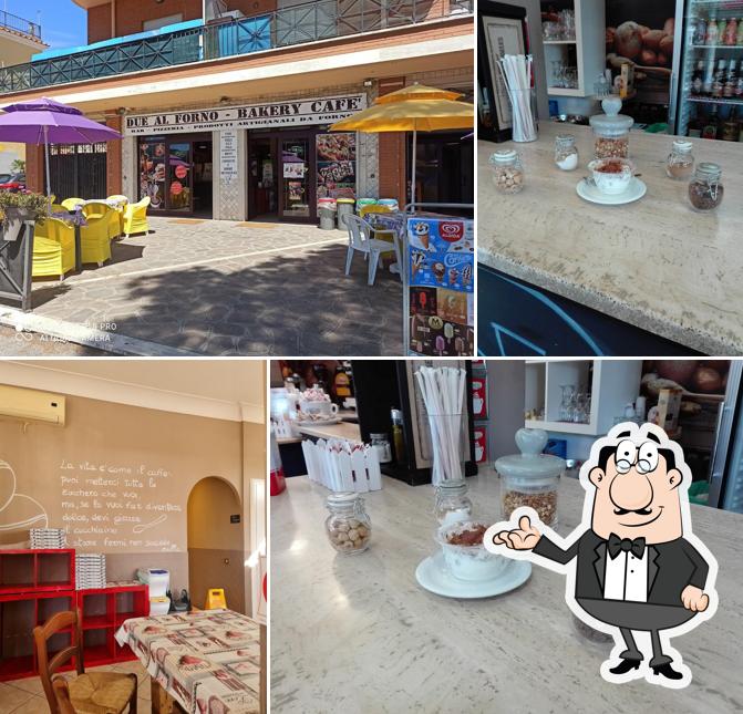 Gli interni di Due Al Forno- Bakery Cafè -