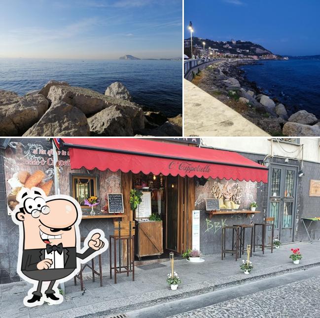 Gli esterni di O'cuppetiello Pozzuoli, la Vera Friggitoria
