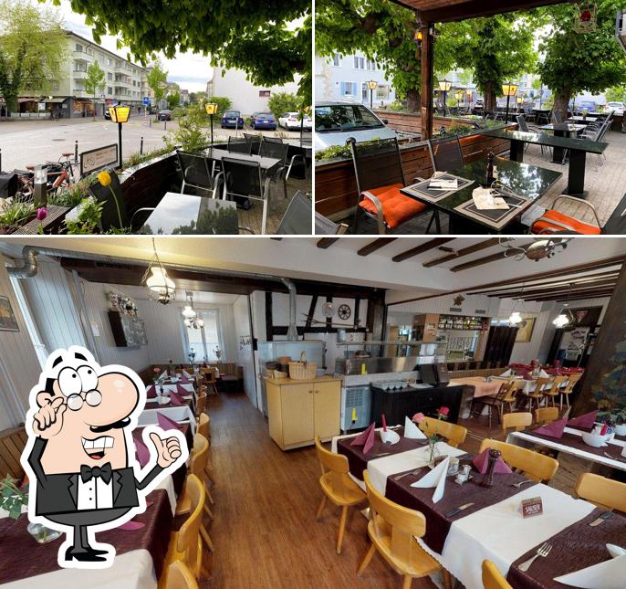Gli interni di Restaurant Pizzeria Bellevue