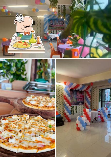 The photo of food and interior at RUSHI PURE VEG AND CAFE