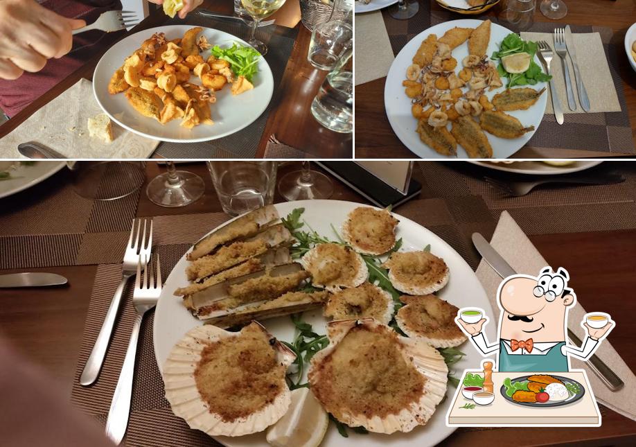 Calamari fritti al Trattoria Ristorante Dalmata Trieste