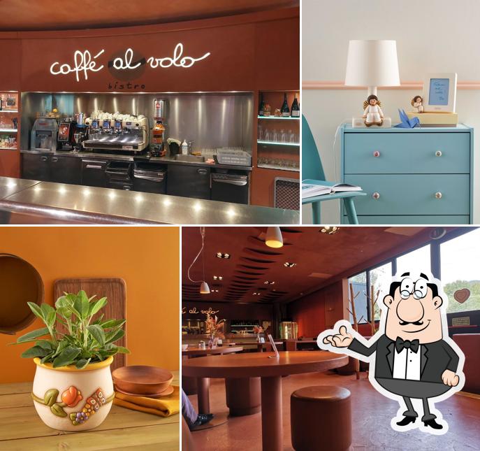 Gli interni di Bistrò Caffè al Volo
