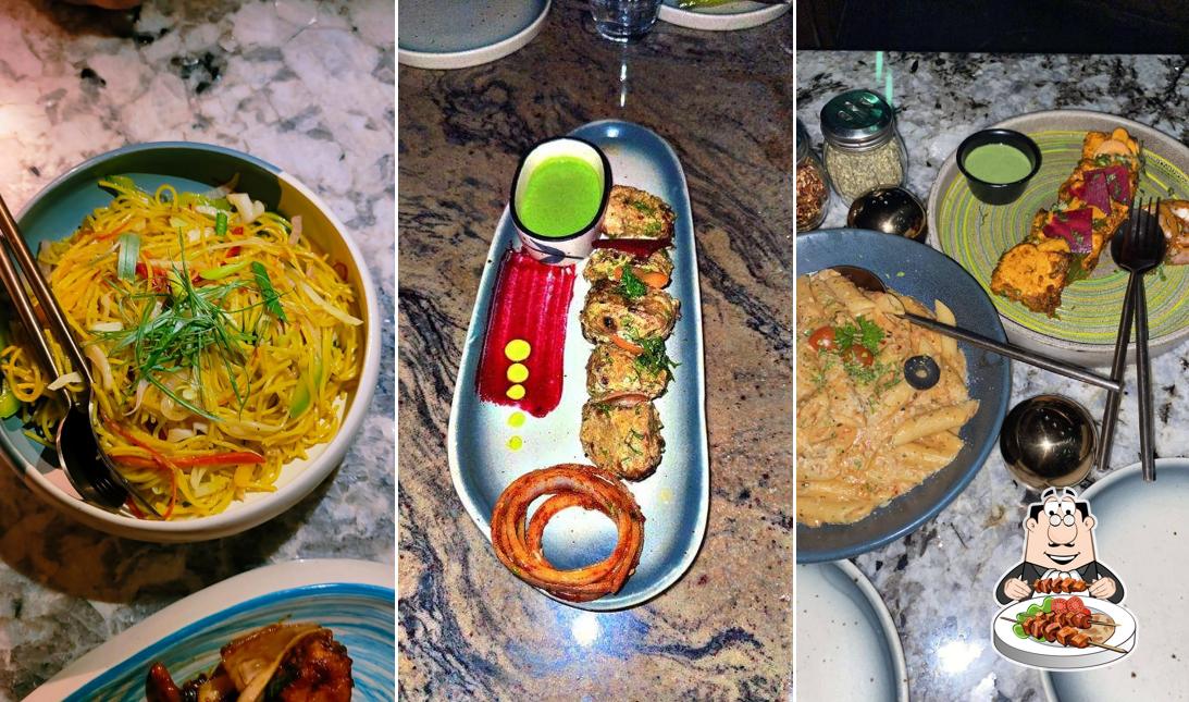 Food at Flos Music & Bar