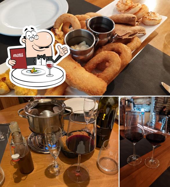 Questa è la immagine che raffigura la cibo e bevanda di Resto Bar La Taverne