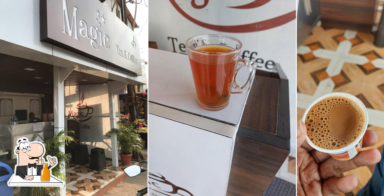 Enjoy a drink at Magic Tea & Coffee