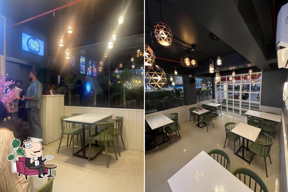 The interior of Asado Resto Cafe