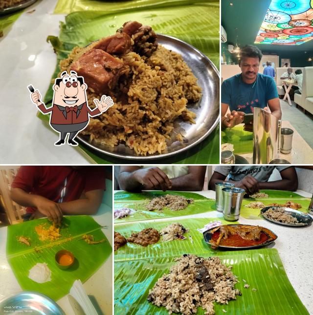 Food at Burma Hotel / Kadai Collector office
