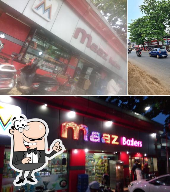 The exterior of Maaz Bakery