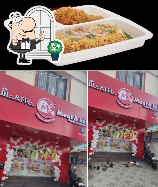 Among various things one can find exterior and food at Meat and Eat - Kovilpatti