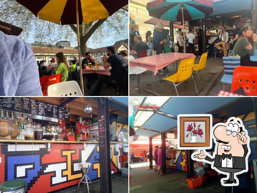 Gli interni di Clube Social Summergarte