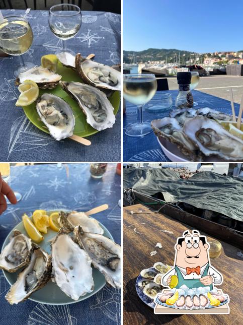 Ostriche al Chiosco di Lerici- Frutti di mare
