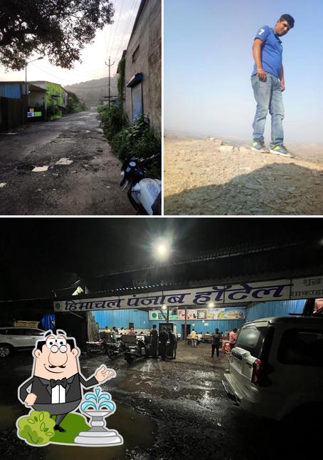 The exterior of Hotel Himachal Punjab