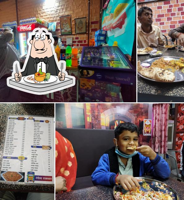 Meals at Shandar Dhaba
