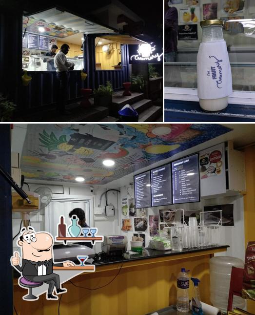 The interior of The Fruit Creamery