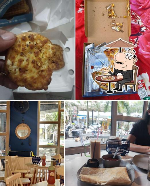 Check out the image displaying exterior and food at Handy Bites Café