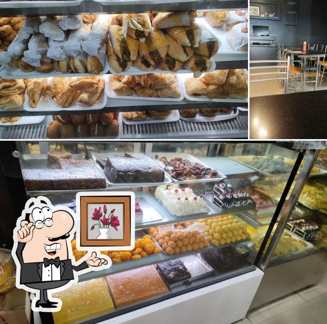 Among different things one can find interior and food at KMS Bakers Among different things one can find interior and food at KMS Bakers