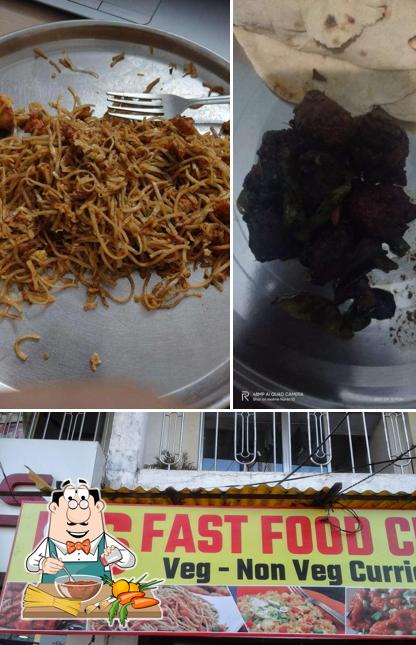 Spaghetti bolognese at Rs Fast Food