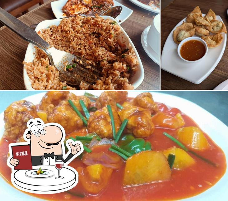 Crab rangoon at Shanghai Court