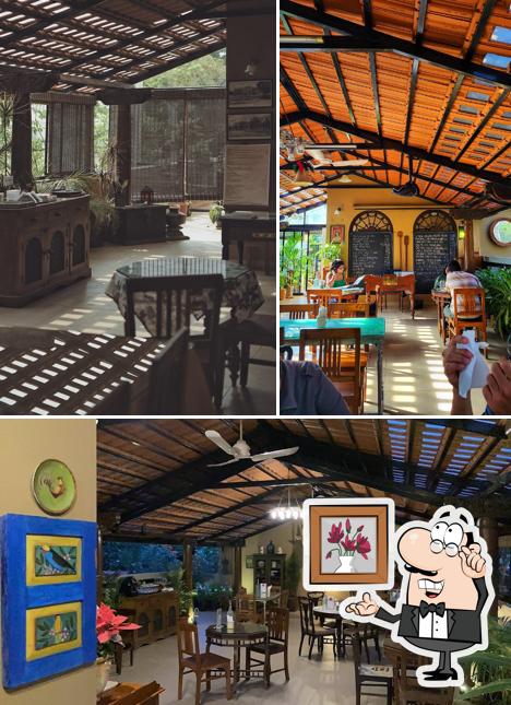 The interior of The Café at Saanchi - Authentic Persian Cuisine & Silk Route Aroma - Dining Experience