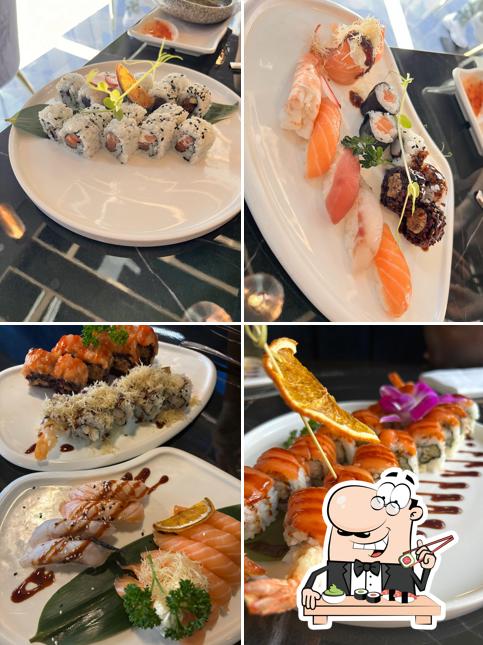 Prenditi le varie opzioni di sushi