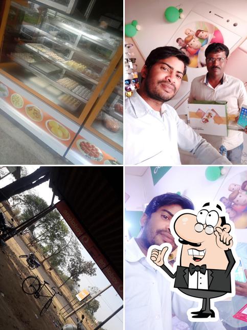 Take a seat at one of the tables at Hotel Neel Gagan