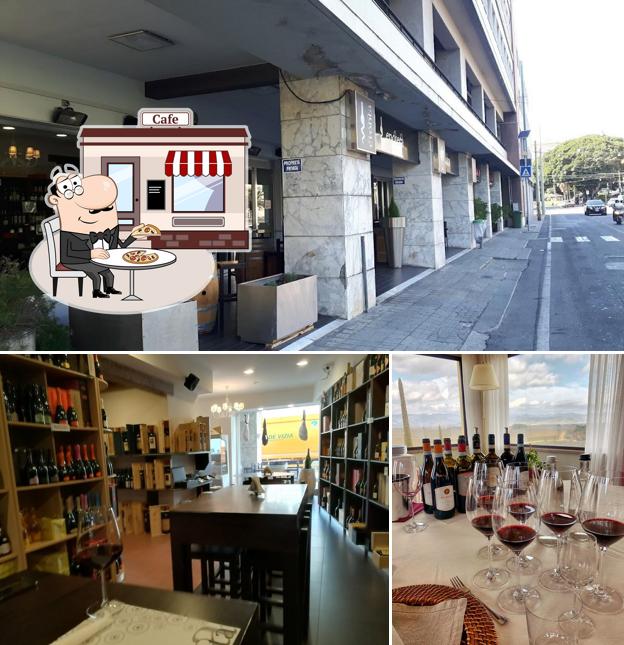 Gli esterni di Cronta Enoteca Wine Bar