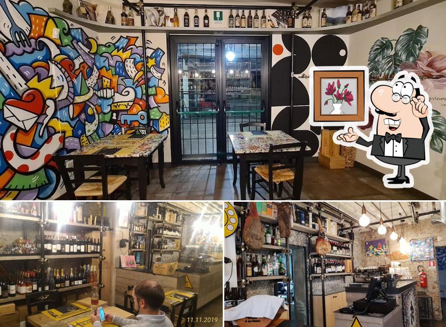 Dai un'occhiata agli interni di Osteria il Cantiere