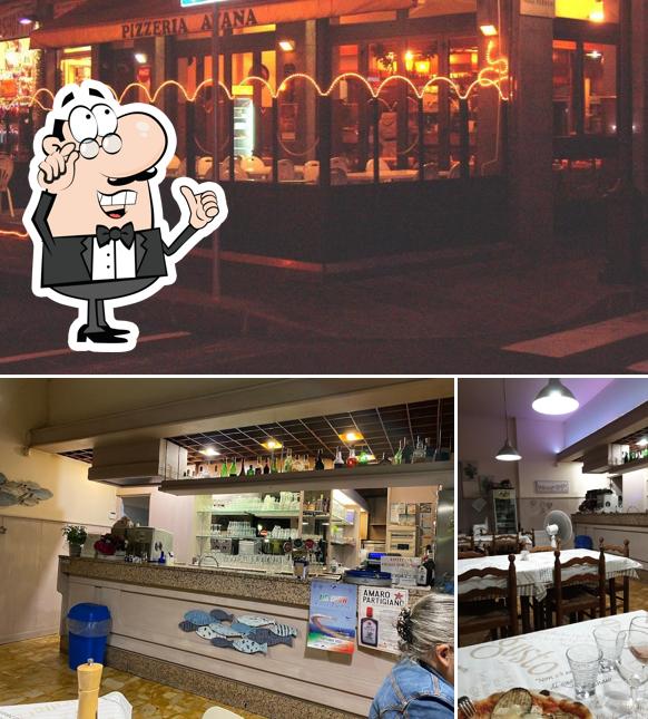 La immagine della interni e bancone da bar di Pizzeria Avana