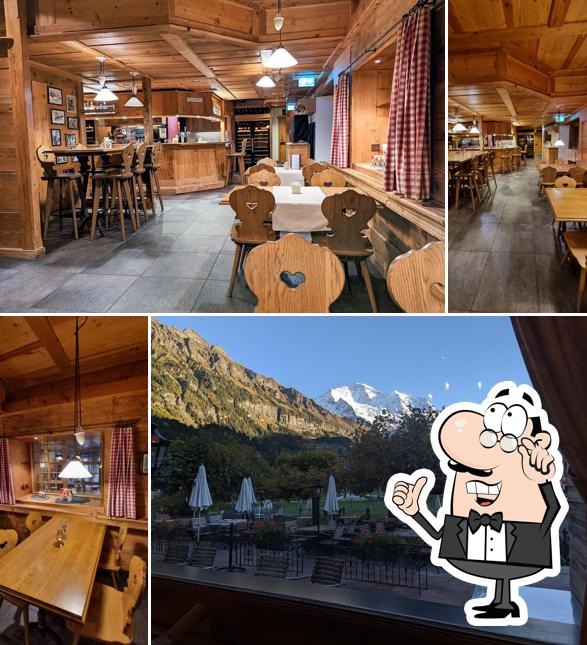 Gli interni di Restaurant 1903