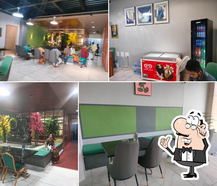 The interior of Eden Garden Restaurant