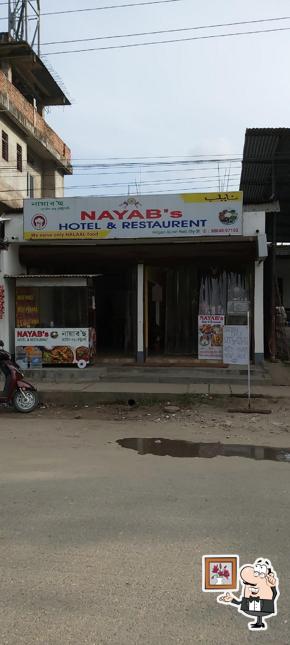 The interior of NAYAB's Hotel & Restaurant