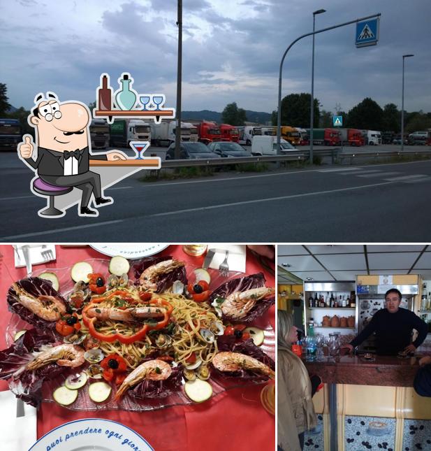 Gli interni di Pizzeria Il Drago