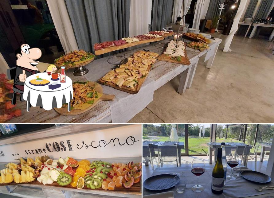 Piatto di formaggi al Agriturismo Torre Flavia Relais