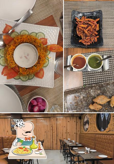 The picture of Baithak bhoj’s food and interior