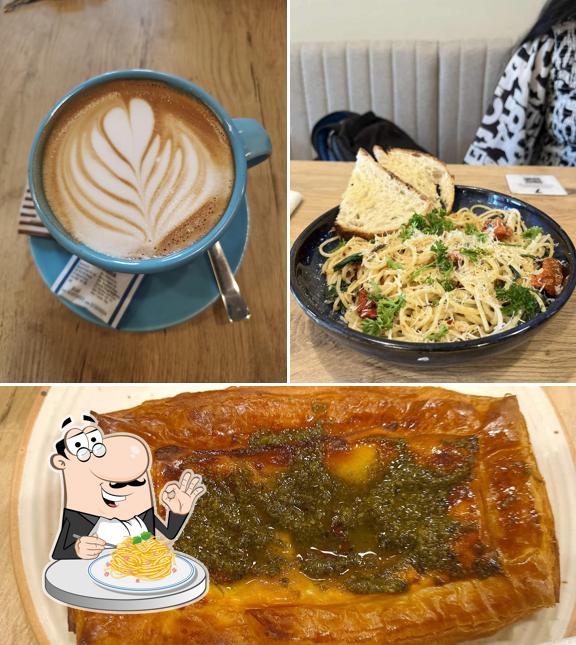 Spaghetti carbonara at Blue Tokai Coffee Roasters Borivali West
