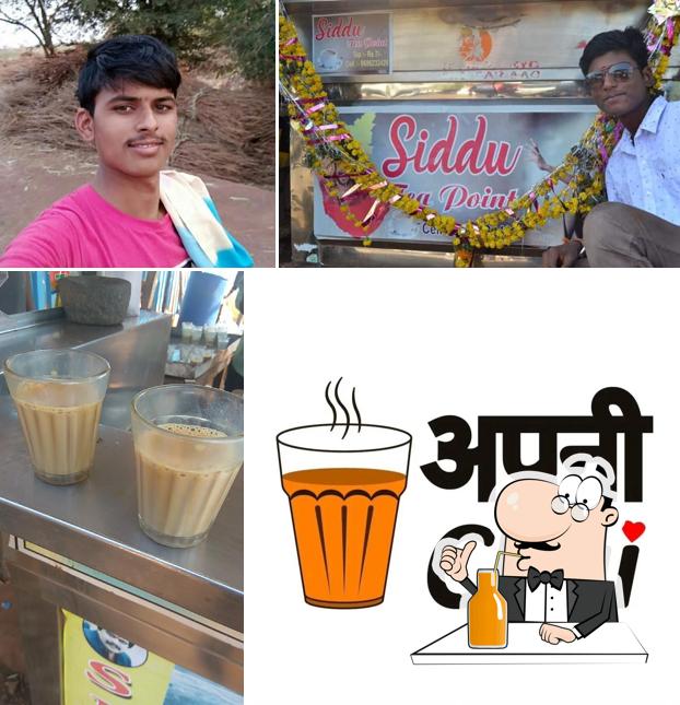 Enjoy a beverage at Siddu Tea Point