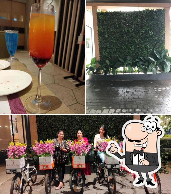 Take a look at the picture showing exterior and beverage at White Spice (Restaurant & Coffee Shop)